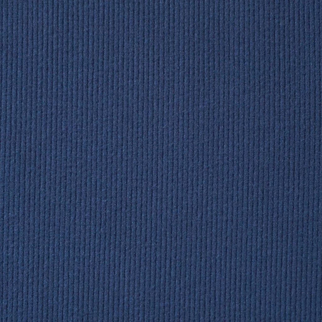 Feinripp Viskosestrick superweich dunkles jeansblau